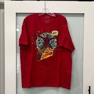 Lootwear Marvel Red Comics Deadpool Pico-Boo! Taco Surprise Graphic T-Shirt, XL